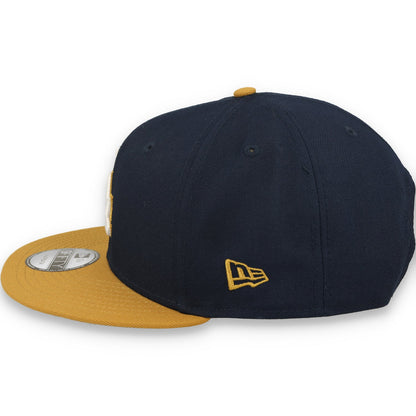 New Era Los Angeles Dodgers 2-Tone 9FIFTY Snapback Hat-Royal/Bronze
