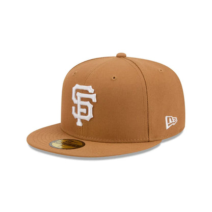 New Era San Francisco Giants Basic 59FIFTY Fitted Hat - Bronze