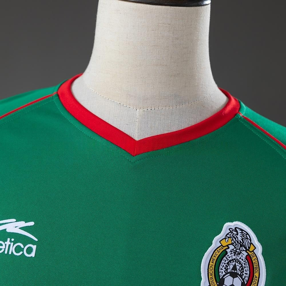 Mexico Home Jersey 2002 Retro Football Kit Soccer Shirt