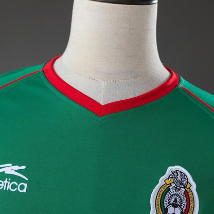 Mexico Home Jersey 2002 Retro Football Kit Soccer Shirt