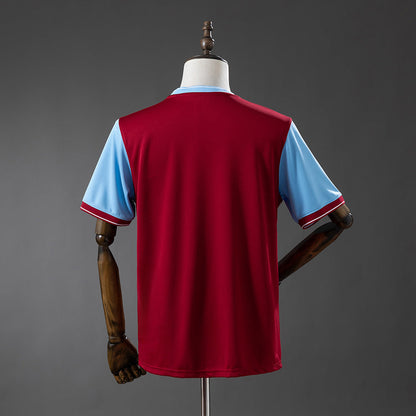 Retro Aston Villa Home Jersey 2009-10 Football Kit Soccer Shirt