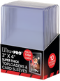 Ultra PRO 3" x 4" Super Thick 130pt Toploaders (10 Pack)