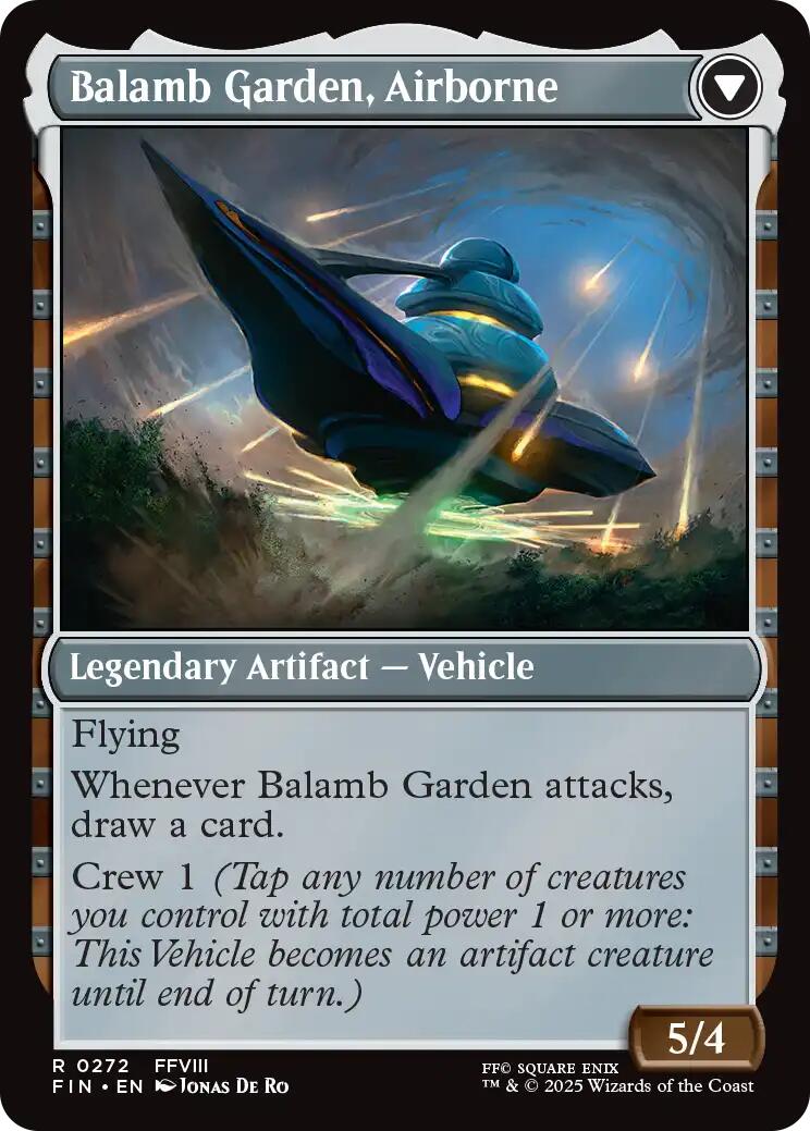 Balamb Garden, SeeD Academy // Balamb Garden, Airborne [FINAL FANTASY]