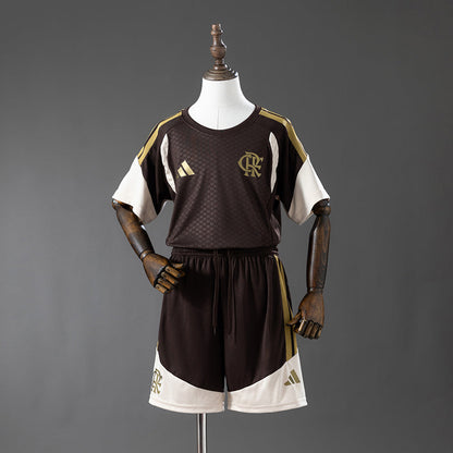 Kids Flamengo Jersey 2026/27 Training Football Kit Soccer Shirt