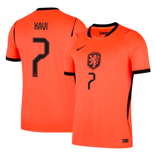 XAVI #7 Mens Netherlands World Cup Home Jersey 2026