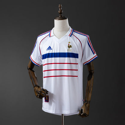 France Jersey 1998 Away Retro Football Kit
