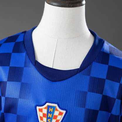 Kids Croatia Away Jersey 2026 World Cup Football Kit Soccer Shirt