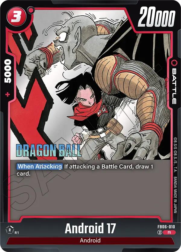 Android 17 (FB06-010) [Manga Booster 02]