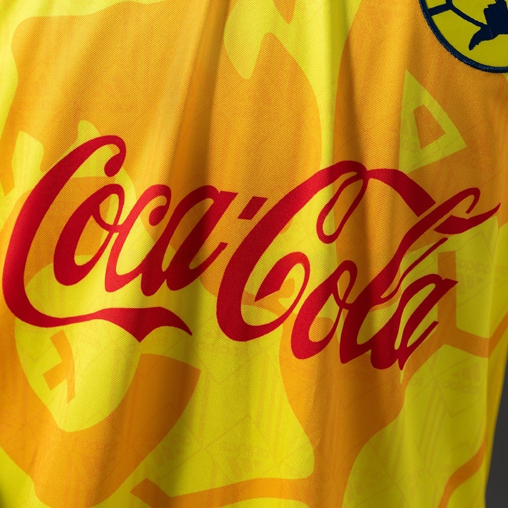 Club America Home Jersey 1997-1998 Retro Football Kit Long Sleeves Soccer Shirt
