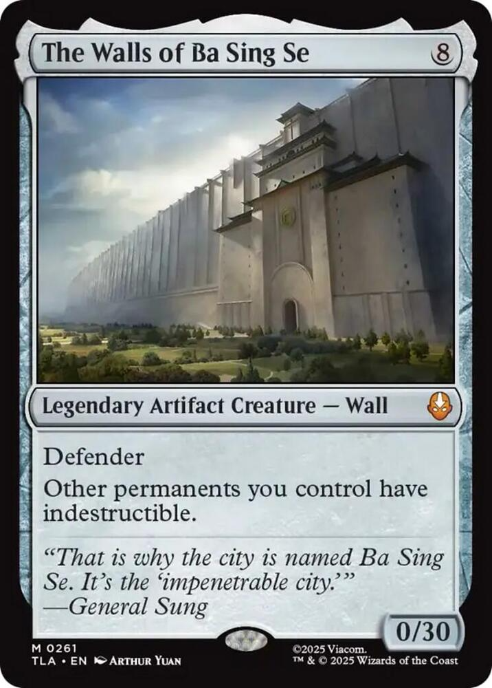 The Walls of Ba Sing Se - Avatar: The Last Airbender (TLA)