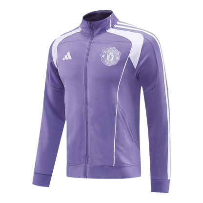 Manchester United 2025/26 Purple Training Tracksuit Kit (Top+Pants)