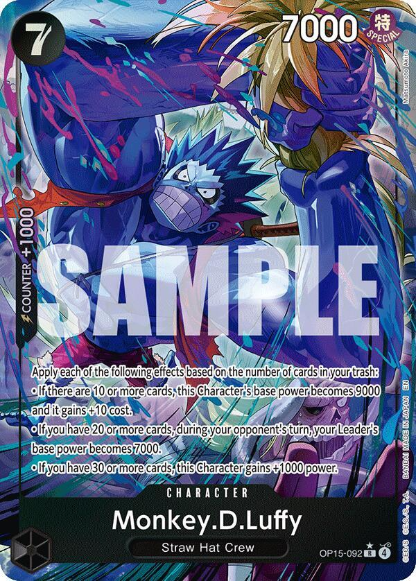 Monkey.D.Luffy (OP15-092) (Alternate Art) - Adventure on Kami's Island (OP15-EB04)