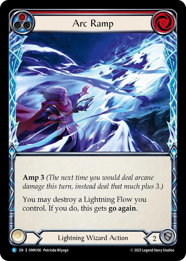 Arc Ramp (Red) [OMN100] (Omens of the Third Age)  Rainbow Foil