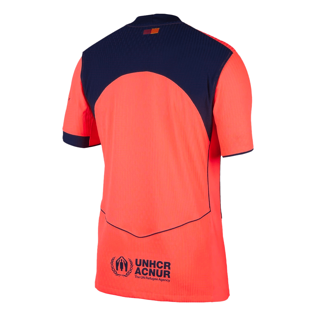 Mens Barcelona Third Jersey 2025/26 - Player Version (Slim Fit)