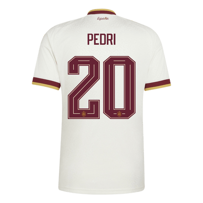 PEDRI #20 Mens Spain World Cup Away Jersey 2026