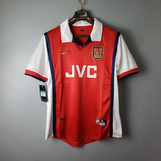 Arsenal Retro Jersey 1998 Home Football Jersey Soccer Shirt