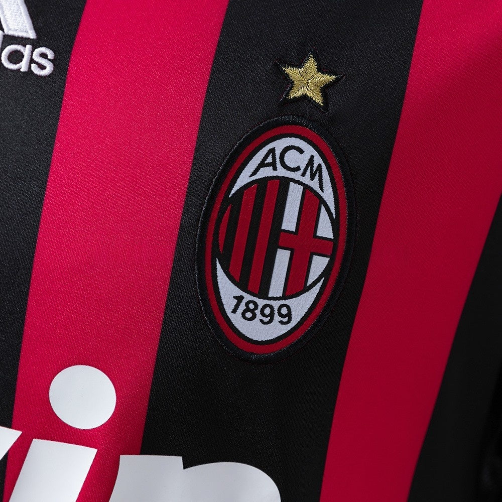 AC Milan Jersey 2008-09 Home Retro Football Kit