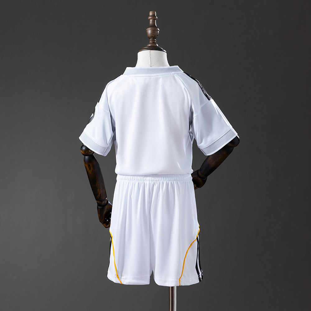 Kids Real Madrid Jersey 25/26 Home Football Kit