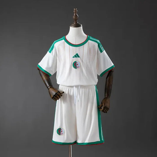 Kids Algeria Home Jersey 2026 World Cup Football Kit Soccer Jersey