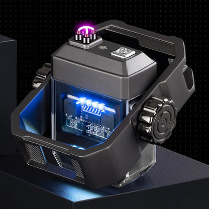 Arc Lighter USB Lighter Double Arc Rechargeable Windproof Rotary Fidget Lighter EDC Gift Lighter