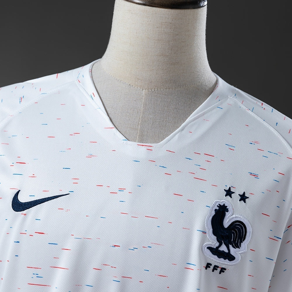 France Away Jersey 2018 World Cup Retro Football Kit Soccer Shirt