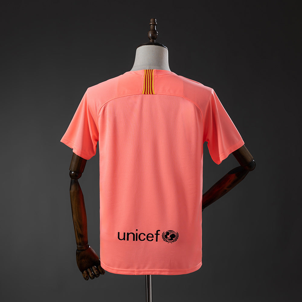 Barcelona Third Jersey 2018-19 Retro Football Kit Soccer Shirt