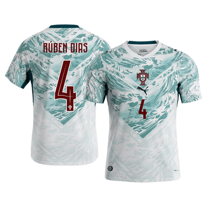 RÚBEN DIAS #4 Mens Portugal World Cup Away Jersey 2026