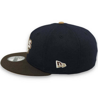 New Era Oakland Athletics 50th Anniversary Side Patch 59fifty Fitted Hat-Navy