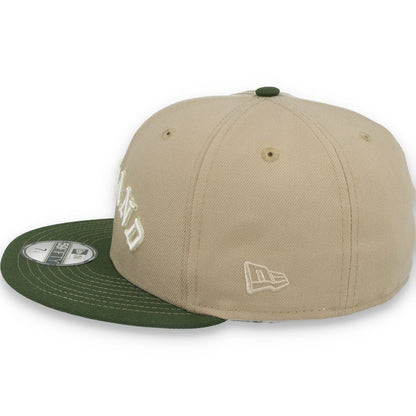 New Era Oakland Athletics 59FIFTY Fitted Hat- Camel