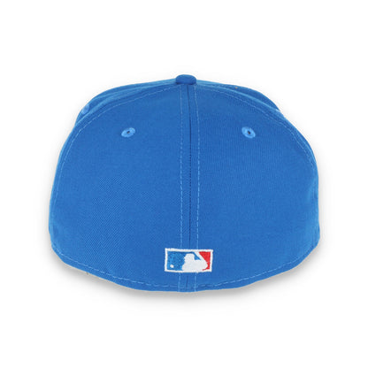 New Era Los Angeles Dodgers 40th Anniversary Side Patch 59FIFTY Fitted  Mystic Blue/Brown