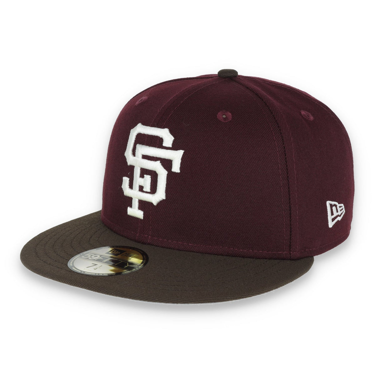 New Era San Francisco 1996 All-Star Side Patch 59IFTY Fitted Hat-Maroon
