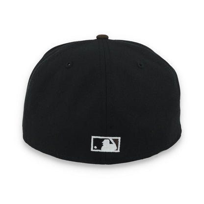 New Era San Francisco Giants 60th Anniversary Side Patch 59IFTY Fitted hat-Black/Brown