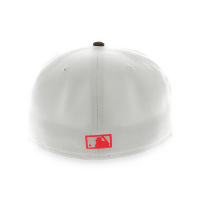 New Era San Francisco Giants 50th Anniversary Side patch 59FIFTY Fitted Hat-Poly Stone/Walnut