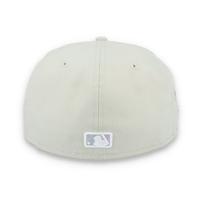 New Era San Francisco Giants Floral Side Patch 59FIFTY Fitted Hat-Stone/Lavender