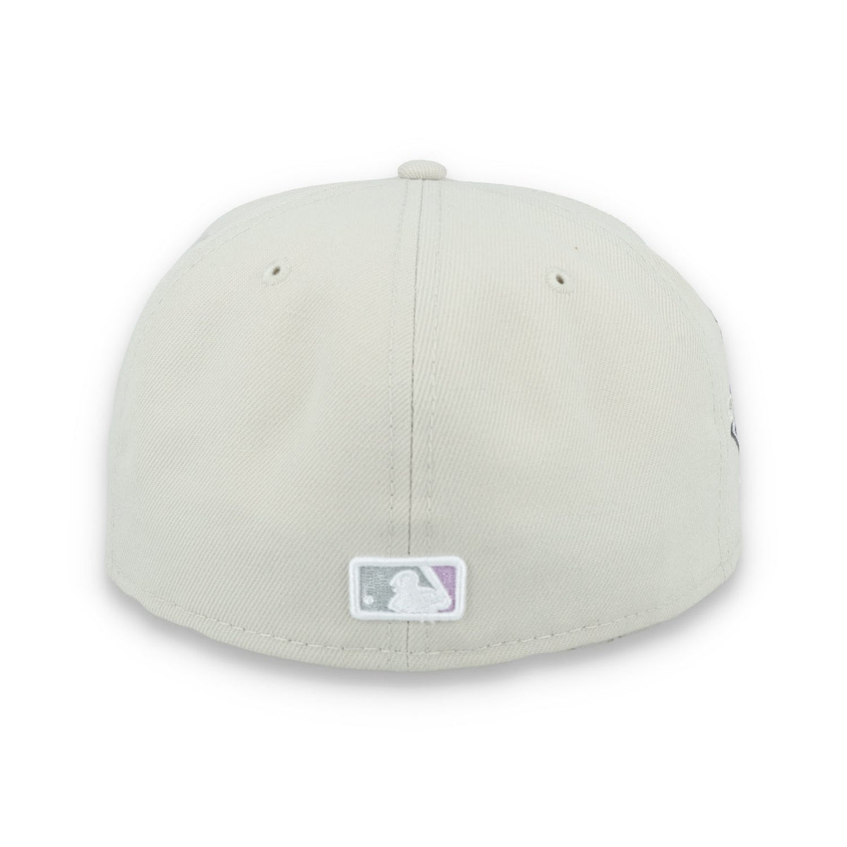 New Era Los New York Yankees Floral Side Patch 59FIFTY Fitted Hat-Stone/Lavender