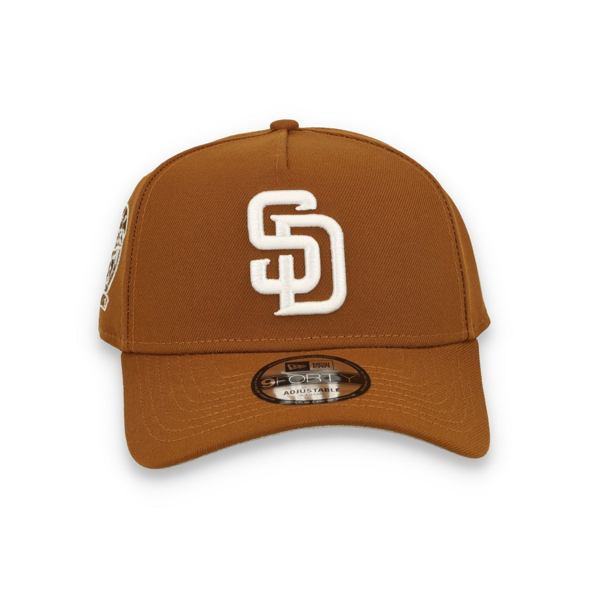 New Era San Diego Padres 25th Anniversary 9FORTY A-Frame Snapback Hat-Toasted Peanut