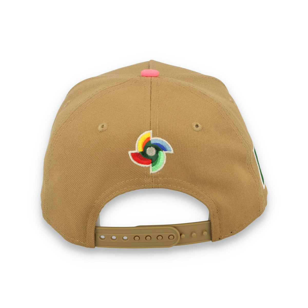 New Era Mexico WBC 9FORTY A-Frame Snapback Hat-Khaki