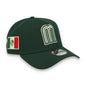 New Era Mexico WBC  9FORTY A-Frame Snapback Hat-Dark Green