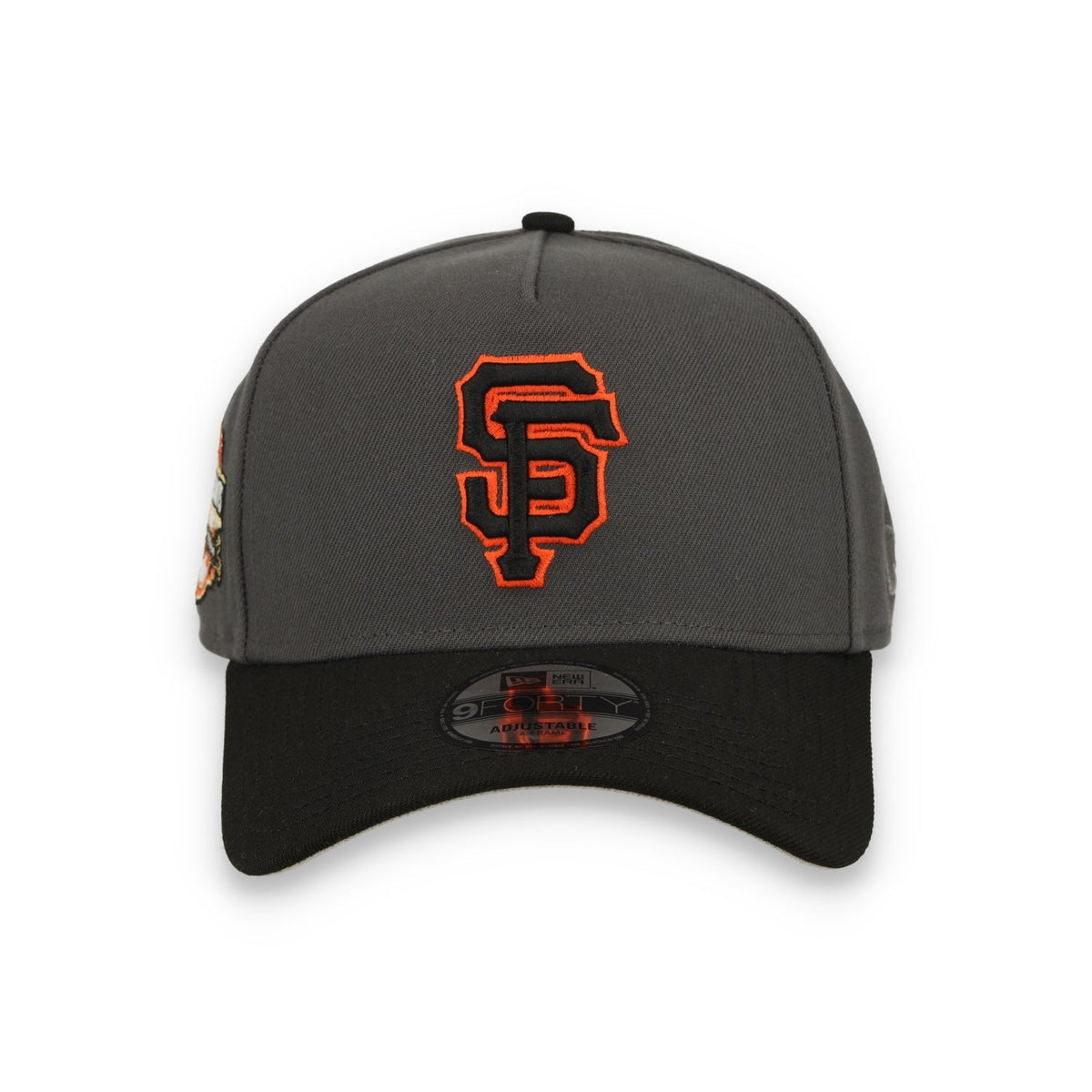 New Era San Francisco Giants  9FORTY A-Frame Snapback Hat-Dark Graphite