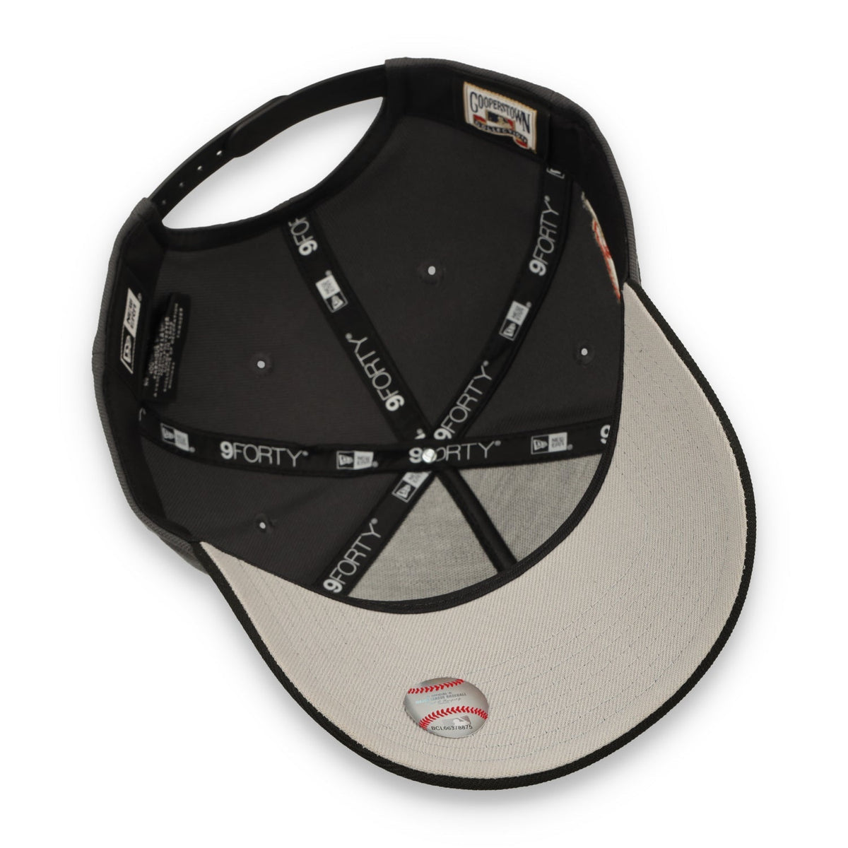 New Era San Francisco Giants  9FORTY A-Frame Snapback Hat-Dark Graphite