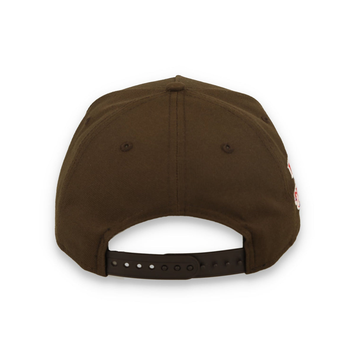 New Era San Francisco Giants 1989 World Series 9FORTY A-Frame Snapback Hat-Brown
