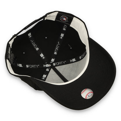 New Era San Diego Padres 9FORTY A-Frame Snapback Hat-Black/White