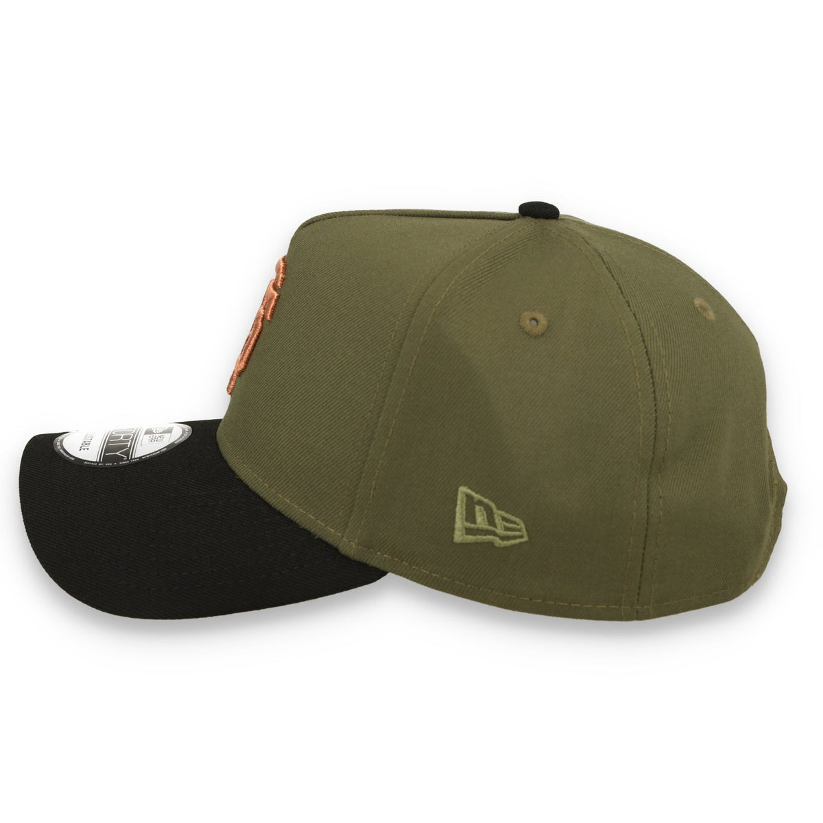 New Era San Francisco Giants 2010 World Series 9FORTY A-Frame Snapback Hat-New Olive/Black