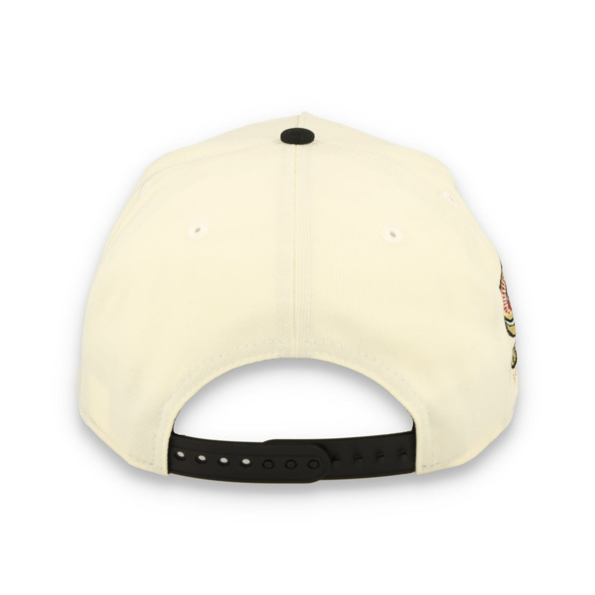 New Era San Francisco Giants Roses 9FORTY A-Frame Snapback Hat-Chrome White