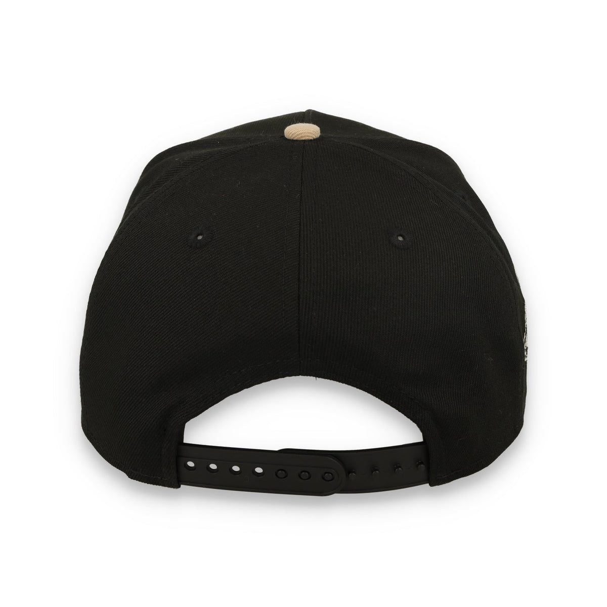 New Era San Francisco Giants 9FORTY A-Frame Snapback Hat-Black/Camel