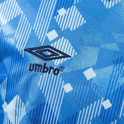 England Jersey 1990 Blue Retro Kit