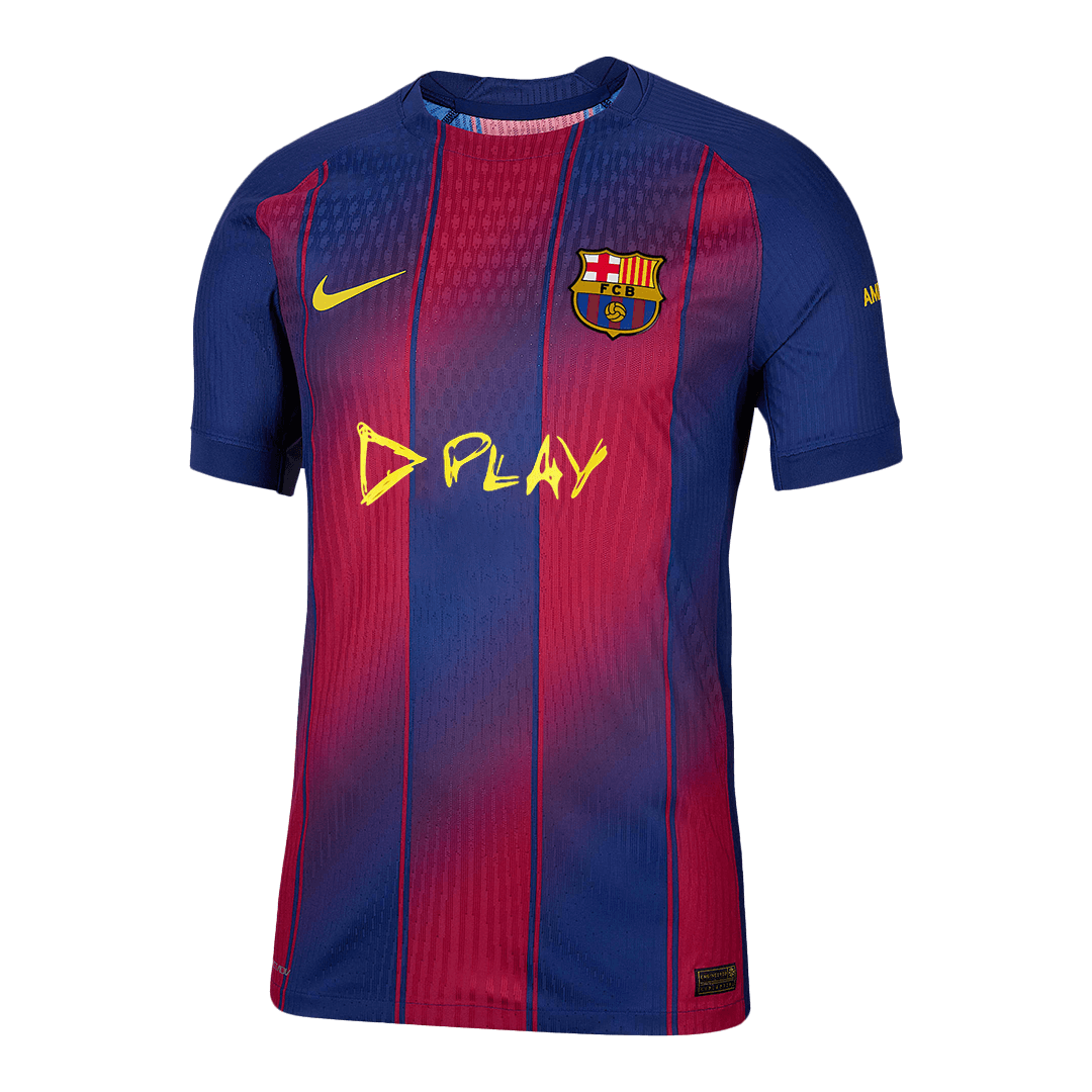 Mens Barcelona Home Jersey 2025/26 - Player Version (Slim Fit)