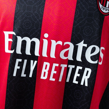 AC Milan Home Jersey 2020-21 Retro Football Kit Soccer Jersey