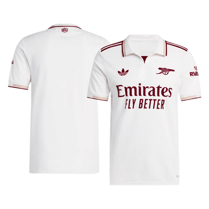 Mens Arsenal Third Jersey 2025/26 - Player Version (Slim Fit)