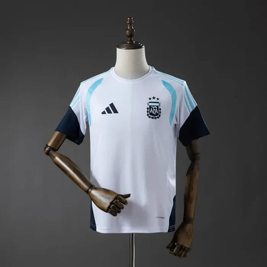 Argentina White Jersey 2026 Training Football Kit Soccer Shirt